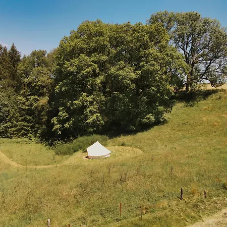 Tente Yourte De La Roulotte Ruche Luxury tent Chimay